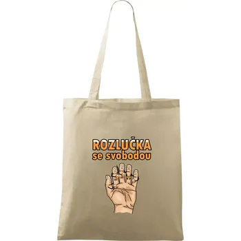 Nákupní taška Rozlučka se svobodou pivo - Taška bavlněná - 42 x 38 cm ( Naturální )