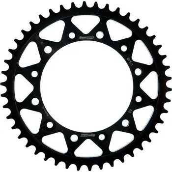 Řetězová sada pro motocykl Řetězová rozeta SUPERSPROX RFE-245/3:46-BLK černý 46 zubů, 520