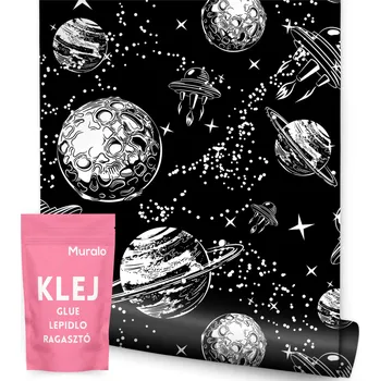 Fototapeta Tapeta do pokoje pro mládež, vesmír planety