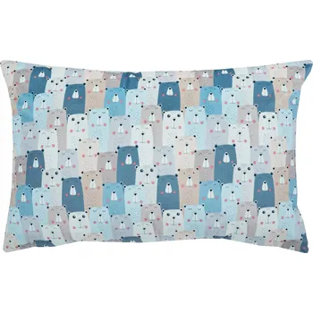 Polštář Polštář MEDVÍDCI MODRÉ 45x140