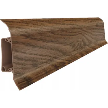 soklová lišta Lišta Vilo PVC 25 x 55, délka 250 cm, dub