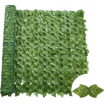 umělý živý plot Umělý živý plot vinný břečťan Green'y 1,5 x 3 m rolka světle zelená