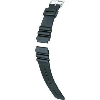 Řemínek na hodinky Silikonový řemínek Hirsch Sumo L 46488850-2, černý, délka L - 22 mm