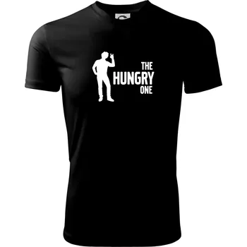 Pánské tričko Bachelor party - The hungry one - Pánské triko Fantasy sportovní (dresovina) - S ( Černá )