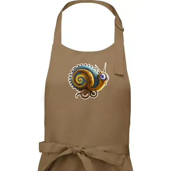 Kuchyňská zástěra Poštovní vůz z doby dávno minulé - Pánská zástěra na vaření - Univerzální velikost ( Cappuccino )