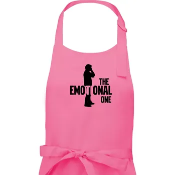 Kuchyňská zástěra Bachelor party - The emotional one - Pánská zástěra na vaření - Univerzální velikost ( Růžová )