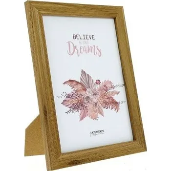 Rám na obraz Fotorámeček 10x15cm dřevěný GB10