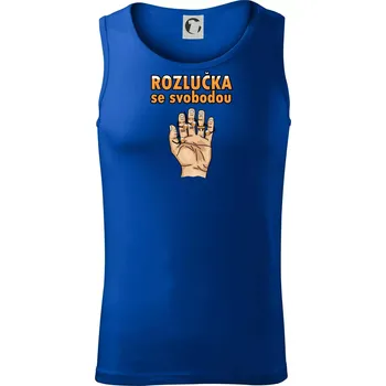 Rozlučka se svobodou pivo - Tílko pánské Core - M ( Královská modrá )