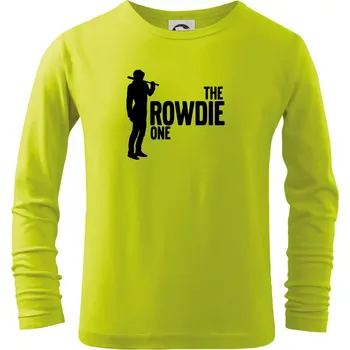 Chlapecké tričko Bachelor party - The rowdie one - Triko dětské Long Sleeve - 146 cm/10 let ( Limetková )