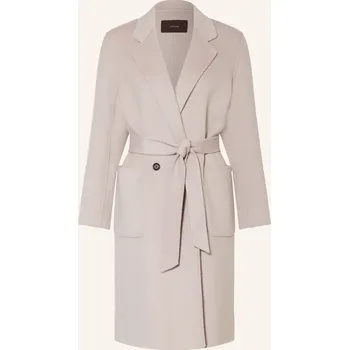 Dámský kabát Windsor. Dámský Vlněný Kabát, světle šedá, 36