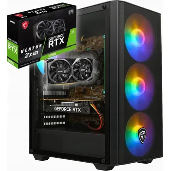 Stolní počítač BSG Striker Počítač Intel Core i7 16GB 512+1TB RTX 3050 Win10