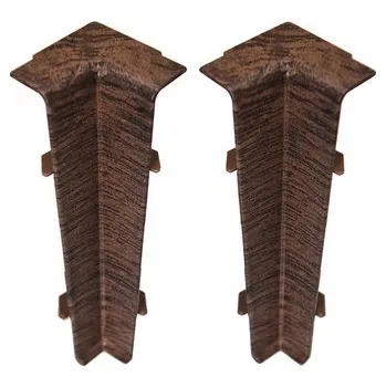 Podlahová lišta Vnitřní roh Cezar PVC 1 x 75, délka 3 cm