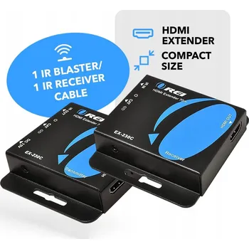 Video kabel OREI 4K HDMI prodlužovač přes Ethernet CAT5/CAT6/CAT7