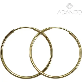 Náušnice Zlaté náušnice kroužky