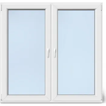Okno Plastové okno bílé, otevíravě-sklopné 1765 x 1435 mm