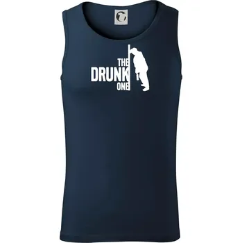 Bachelor party - The drunk one - Tílko pánské Core - S ( Námořní modrá (velmi tmavá - téměř černá) )