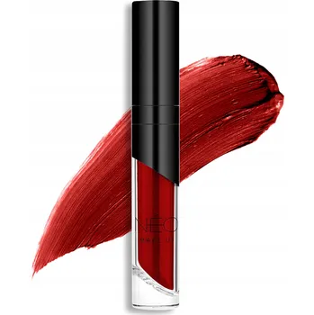 Lesk na rty Červený perleťový lesk na rty s hydratačním a zvětšujícím účinkem NEONAIL