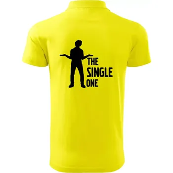 Pánská košile Bachelor party - The single one - Polokošile pánská Pique Polo 203 - S ( Citrónová )
