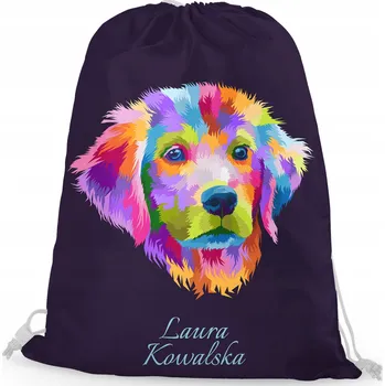 Obraz SÁČEK BATOH DO ŠKOLKY S JMÉNEM DO ŠKOLY NA BOTY W-F výbavička