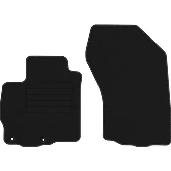 autokoberec Velurové autokoberce s upevněním v sadě Edecor