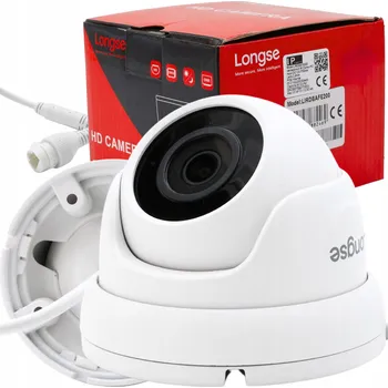 Bezpečnostní kamera IP PoE kopulovitá kamera Longse LIRDCAFE200 2Mpx Full HD 2.8-12mm IR 30m IP67