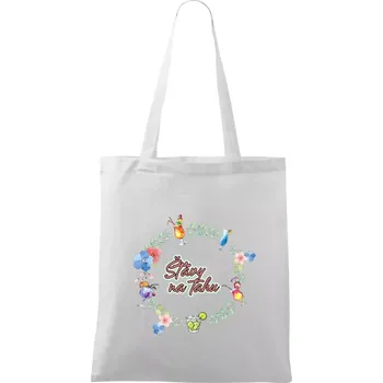 Šťávy na tahu - Taška bavlněná - 42 x 38 cm ( Bílá )