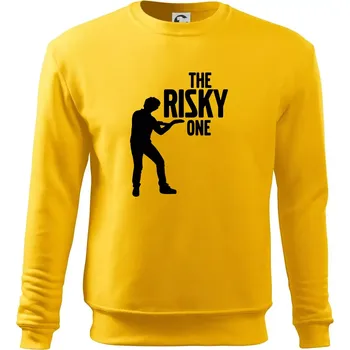 Pánská mikina Bachelor party - The risky one - Mikina Essential pánská - 3XL ( Žlutá )