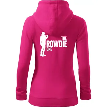 Dámská mikina Bachelor party - The rowdie one - Dámská mikina trendy zipper s kapucí - 2XL ( Purpurová )