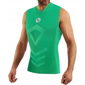 Podprsenka Sesto Senso Termoaktivní sportovní tílko/nátělník S/M Zelená