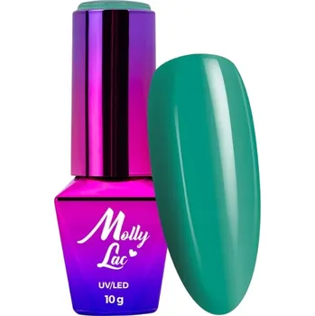 Přípravek na nehty Hybridní lak na nehty MOLLYLAC 10g Rest & Relax Chillout Č.93