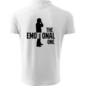 Pánská košile Bachelor party - The emotional one - Polokošile pánská Pique Polo 203 - 5XL ( Bílá )
