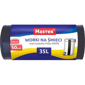 Pytle na odpadky Pytle na odpadky pro smíšený odpad Master 35 l 50 ks