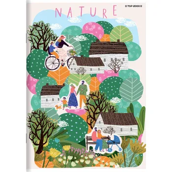 Sešit A5, linkovaný (3 linky), TOP-2000, 16 listů