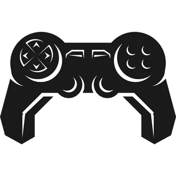 Herní konzole Samolepka na stěnu herní ovladač konzole 2