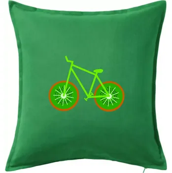 Polštář Kolo Kiwi (Moňas) - Polštář 50x50 - 50x50 - Pouze potah ( Středně zelená )