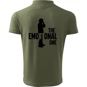 Pánská košile Bachelor party - The emotional one - Polokošile pánská Pique Polo 203 - L ( Khaki )