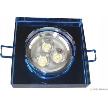 Bodové svítidlo LED bodové svítidlo Power Clipper Blue 3*1W, denní bílá