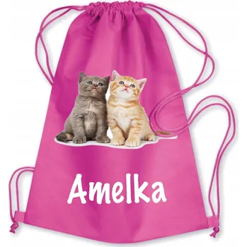 Obraz Školní Vak na Boty Batoh S Roztomilými Kočkami Koťátky