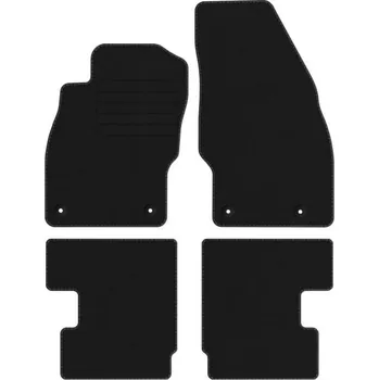 autokoberec Kobercové rohože Edecor velurové 4 ks