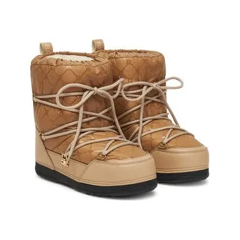 Dámská zimní obuv Elisabetta Franchi Sněhule F4A6-E0457-1860 D Béžová 36