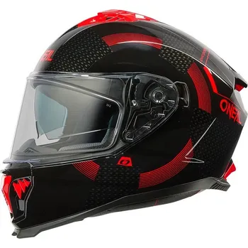 Helma na motorku Přilba na silniční moto - O´NEAL Challenger LOOP - černá/červená L