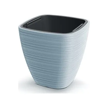 Květináč Květináč VENA SQUARE 28,9 cm - barva: světle šedá (cs, PROSPERPLAST)