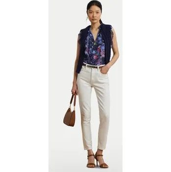 Oblečení a móda LAUREN RALPH LAUREN Halenka 200970718001 Tmavomodrá Relaxed Fit XXL