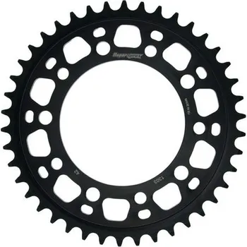 Řetězová sada pro motocykl Řetězová rozeta SUPERSPROX RFE-1303:42-BLK černý 42 zubů, 520