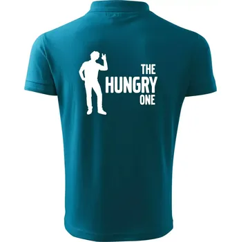 Pánská košile Bachelor party - The hungry one - Polokošile pánská Pique Polo 203 - 3XL ( Tmavý tyrkys )