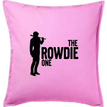 Polštář Bachelor party - The rowdie one - Polštář 50x50 - 50x50 - Pouze potah ( Růžová )