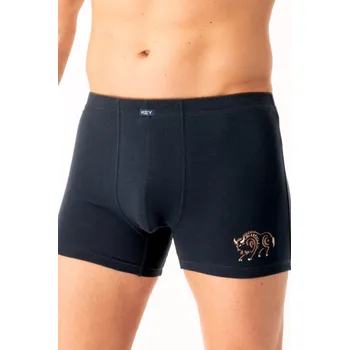 Pánské spodní prádlo PÁNSKÉ BOXERKY MXH 706 B25 černá XL