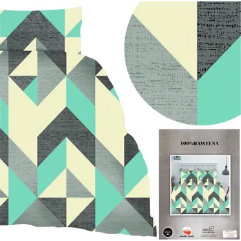 Povlečení Povlečení 140x200 Sada 2 díly Bavlněný satén Stylové Nita 03