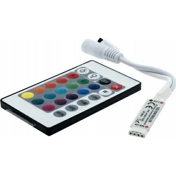 IR RGB ovladač 24 tlačítek 72W mini