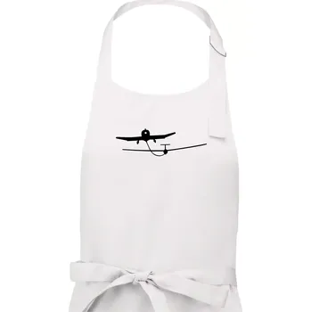 Kuchyňská zástěra Tažení kluzáku - Pánská zástěra na vaření - Univerzální velikost ( Bílá )